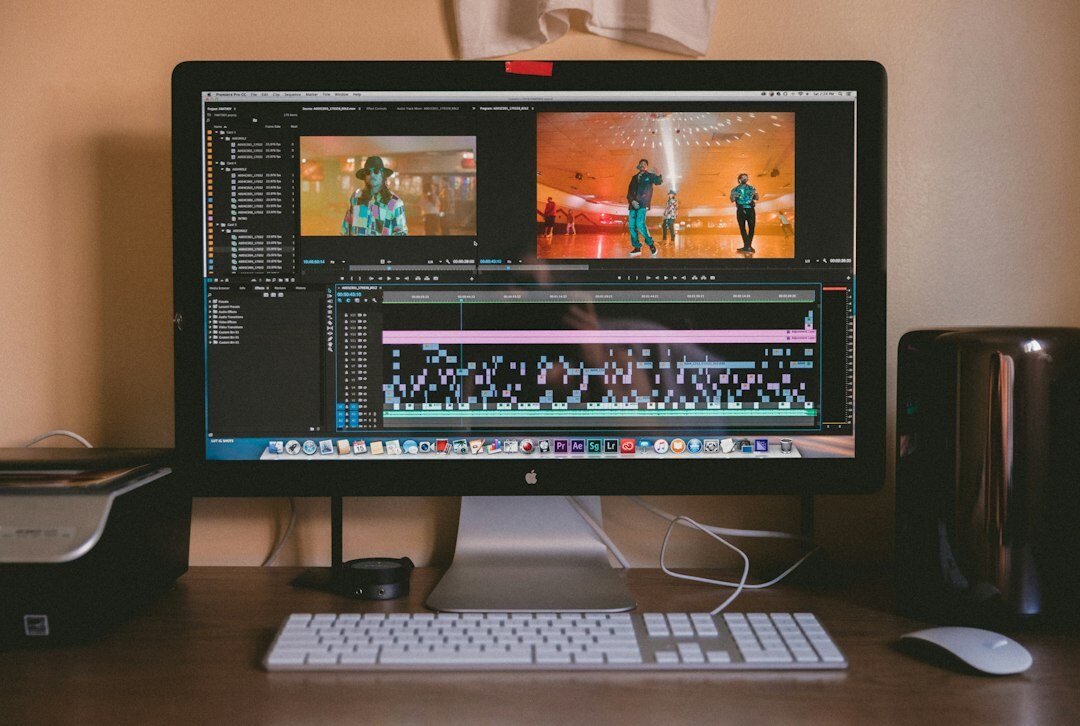 film editing suite