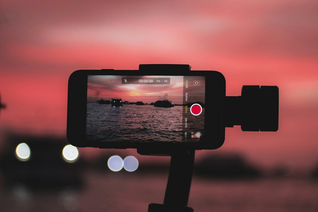 filmmaker shooting video with smartphone